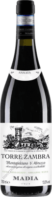 14,95 € Бесплатная доставка | Красное вино Torre Zambra Madia D.O.C. Abruzzo Абруцци Италия Montepulciano бутылка 75 cl