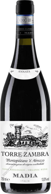 14,95 € 送料無料 | 赤ワイン Torre Zambra Madia D.O.C. Abruzzo アブルッツォ イタリア Montepulciano ボトル 75 cl