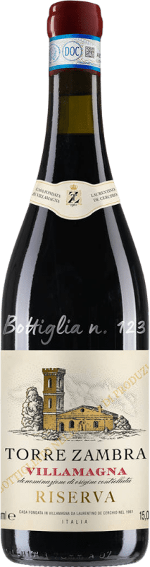 89,95 € 送料無料 | 赤ワイン Torre Zambra レセルバ D.O.C. Villamagna アブルッツォ イタリア Montepulciano — モンテプルチャーノ 75 cl