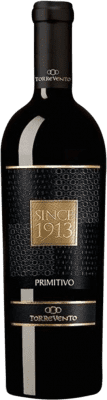 23,95 € Бесплатная доставка | Красное вино Torrevento Since 1913 I.G.T. Puglia Апулия Италия Primitivo бутылка 75 cl