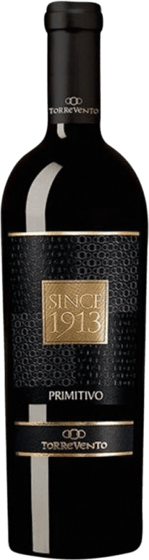 25,95 € Kostenloser Versand | Rotwein Torrevento Since 1913 I.G.T. Puglia Apulien Italien Primitivo 75 cl
