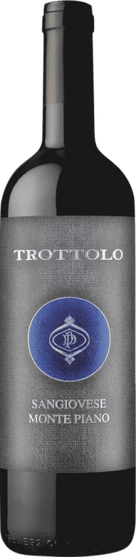 18,95 € Kostenloser Versand | Rotwein Trottolo Montepiano D.O.C. Montecucco Sangiovese Italien Sangiovese Flasche 75 cl