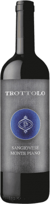 42,95 € Бесплатная доставка | Красное вино Trottolo Montepiano D.O.C. Montecucco Sangiovese Италия Sangiovese бутылка Магнум 1,5 L