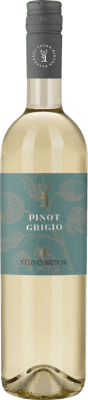 10,95 € Spedizione Gratuita | Vino Bianco Tüzkö Ungheria Pinot Grigio 75 cl