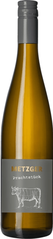 9,95 € 送料無料 | 白ワイン Uli Metzger Prachtstück Weißburgunder Chardonnay KuhbA ドライ Q.b.A. Pfälz Pfälz ドイツ Chardonnay, Pinot White ボトル 75 cl