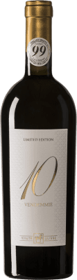 33,95 € 免费送货 | 白酒 Tenuta Ulisse Dieci Vendemmie Bianco Limited Edition D.O.C. Abruzzo 阿布鲁佐 意大利 Pecorino 瓶子 75 cl