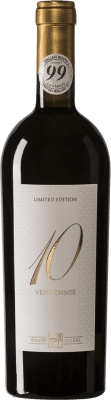 33,95 € Spedizione Gratuita | Vino bianco Tenuta Ulisse Dieci Vendemmie Bianco Limited Edition D.O.C. Abruzzo Abruzzo Italia Pecorino Bottiglia 75 cl