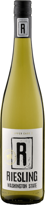 11,95 € Envio grátis | Espumante Branco Upper Case Upper Case R Washington Estados Unidos Riesling 75 cl