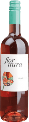 15,95 € Kostenloser Versand | Rosé-Wein Pago de Valdecuevas Flor Itura Rosado I.G.P. Vino de la Tierra de Castilla y León Kastilien und León Spanien Tempranillo Flasche 75 cl