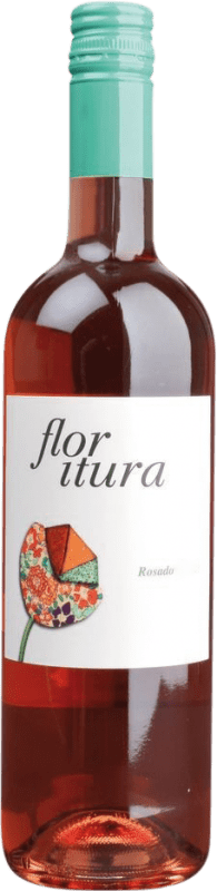 15,95 € Бесплатная доставка | Розовое вино Pago de Valdecuevas Flor Itura I.G.P. Vino de la Tierra de Castilla y León Кастилия-Леон Испания Tempranillo — Темпранильо Бутылка 75 cl