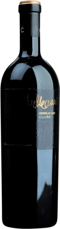 19,95 € Spedizione Gratuita | Vino bianco Pago de Valdecuevas Cuvée D.O. Rueda Castilla y León Spagna Verdejo Bottiglia 75 cl