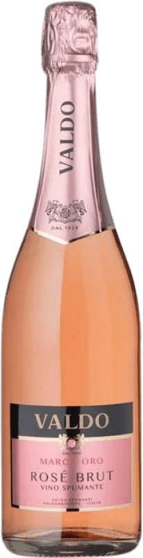 13,95 € Бесплатная доставка | Розовое игристое Valdo Marca Oro Spumante Rosé брют D.O.C. Prosecco Фриули-Венеция-Джулия Италия Nerello Mascalese, Glera бутылка 75 cl