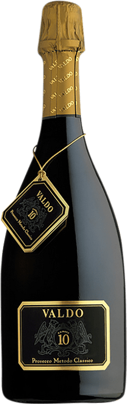 26,95 € 免费送货 | 白起泡酒 Valdo Número 10 Spumante Metodo Classico 香槟 D.O.C. Prosecco 弗留利 - 威尼斯朱利亚 意大利 Glera 瓶子 75 cl