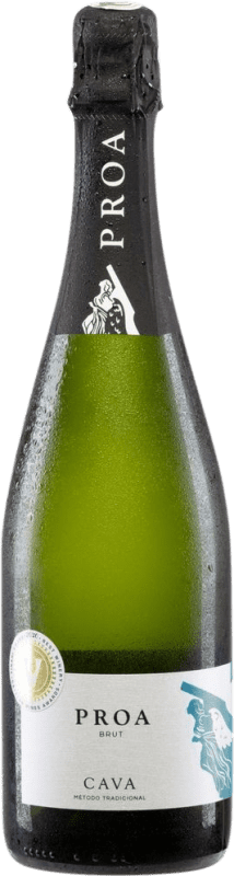 15,95 € Free Shipping | White Sparkling Wine Vallformosa Proa Brut D.O. Cava Catalonia Spain Macabeo, Xarel·lo, Parellada Bottle 75 cl