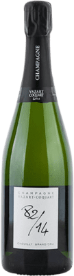 91,95 € Бесплатная доставка | Белое игристое Vazart Coquart 82/14 Blanc de Blancs Chouilly Grand Cru Экстра-Брут A.O.C. Champagne шампанское Франция Chardonnay бутылка 75 cl