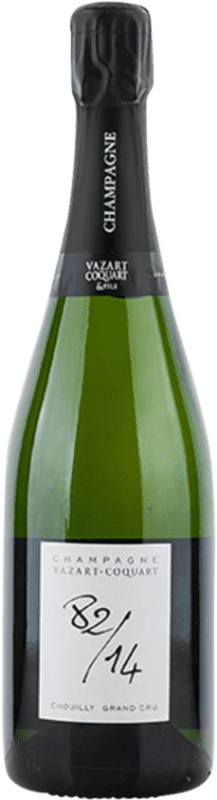 96,95 € 免费送货 | 白起泡酒 Vazart Coquart 82/14 Chouilly Extra Brut — 特干型起泡酒 Grand Cru, Blanc de Blancs A.O.C. Champagne 香槟酒 法国 Chardonnay — 莎当妮 瓶装 75 cl