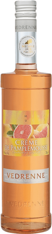 19,95 € Envío gratis | Crema de Licor Védrenne Pamplemousse Francia Botella Medium 50 cl