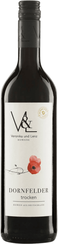 7,95 € Envoi gratuit | Vin Rouge Veronika & Lenz Q.b.A. Rheinhessen Rheinhessen Allemagne Dornfelder Eco Biologique Bouteille 75 cl