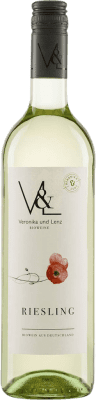 7,95 € Бесплатная доставка | Белое вино Veronika & Lenz I.G. Baden Baden-Württemberg Германия Riesling бутылка 75 cl