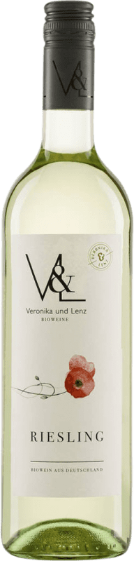 7,95 € Бесплатная доставка | Белое вино Veronika & Lenz I.G. Baden Baden-Württemberg Германия Riesling бутылка 75 cl