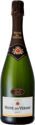 13,95 € Бесплатная доставка | Белое игристое Veuve du Vernay Mousseux Blanc de Blancs брют Франция Chenin White, Ugni Blanco бутылка 75 cl