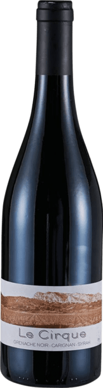 7,95 € Kostenloser Versand | Rotwein Tautavel Vingrau Le Cirque I.G.P. Vin de Pays Côtes Catalanes Frankreich Syrah, Garnacha — Grenache, Cariñena — Carignan 75 cl