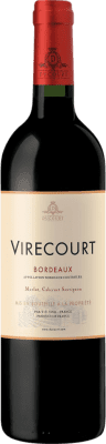 8,95 € Kostenloser Versand | Rotwein Ducourt Virecourt Rouge A.O.C. Bordeaux Bordeaux Frankreich Merlot, Cabernet Sauvignon Flasche 75 cl