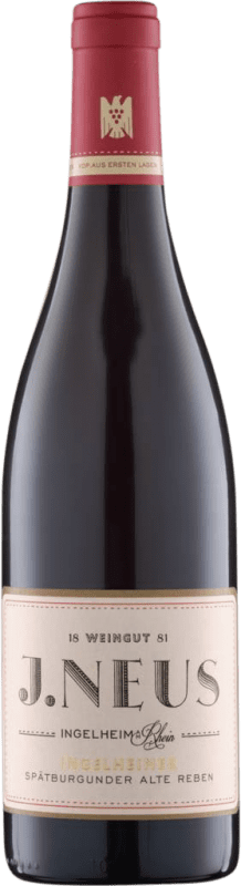 23,95 € Spedizione Gratuita | Vino Rosso J. Neus Ingelheim Ingelheimer Trocken — Secco VDP Erste Lage — 1er Premier Cru, Alte Reben — VV Vigne Vecchie Q.b.A. Rheinhessen Rheinhessen Germania Pinot Nero 75 cl