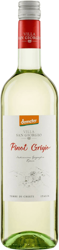 9,95 € Бесплатная доставка | Белое вино Villa San Giorgio Demeter I.G.T. Terre di Chieti Италия Pinot Grey бутылка 75 cl