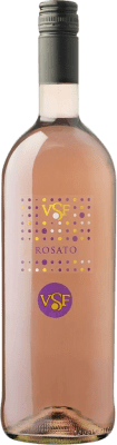 9,95 € Бесплатная доставка | Розовое вино Villa Santa Flavia Rosato I.G.T. Venezia Venecia Италия Merlot, Pinot Black, Raboso бутылка 1 L