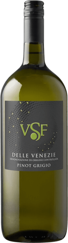 15,95 € Бесплатная доставка | Белое вино Villa Santa Flavia I.G.T. Venezia Venecia Италия Pinot Gris — Пино Гри Бутылка Магнум 1,5 L
