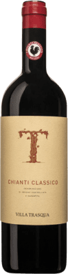 17,95 € Бесплатная доставка | Красное вино Villa Trasqua D.O.C.G. Chianti Classico Италия бутылка 75 cl