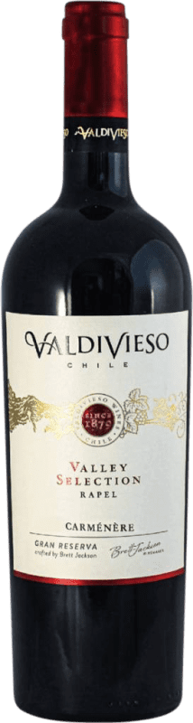 17,95 € Free Shipping | Red wine Valdivieso Valley Selection Grand Reserve I.G. Valle de Rapel Rapel Valley Chile Carmenère Bottle 75 cl