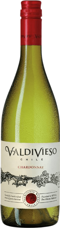 10,95 € Kostenloser Versand | Weißwein Valdivieso I.G. Valle Central Zentrales Tal Chile Chardonnay Flasche 75 cl