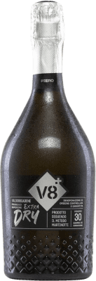 19,95 € 送料無料 | 白スパークリングワイン V8 Piero Extra Dry 余分な乾燥 D.O.C.G. Prosecco di Valdobbiadene Superiore di Cartizze Venecia イタリア Glera ボトル 75 cl