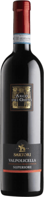 12,95 € Envio grátis | Vinho Tinto Vinicola Sartori Arco dei Giovi Superior D.O.C. Valpolicella Venecia Itália Corvina, Rondinella, Corvinone, Croatina Garrafa 75 cl