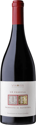 21,95 € Free Shipping | Red Wine Vinosìa Ué Pàssula D.O.C. Primitivo di Manduria Puglia Italy Primitivo 75 cl