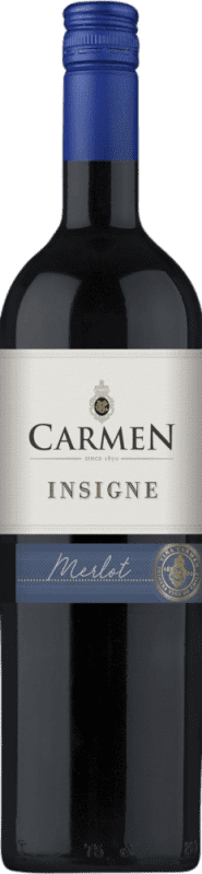 10,95 € Envio grátis | Vinho Tinto Viña Carmen I.G. Valle Central Vale Central Chile Merlot, Cabernet Sauvignon 75 cl