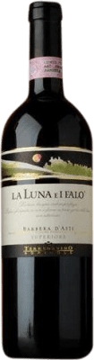 8,95 € Бесплатная доставка | Красное вино Vite Colte La Luna e i Falo Superiore D.O.C. Barbera d'Asti Пьемонте Италия Barbera Половина бутылки 37 cl