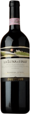 8,95 € Kostenloser Versand | Rotwein Vite Colte La Luna e i Falo Superior D.O.C. Barbera d'Asti Piemont Italien Barbera Halbflasche 37 cl