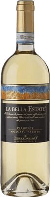 15,95 € Spedizione Gratuita | Vino dolce Vite Colte Passito La Bella Estate D.O.C. Piedmont Piemonte Italia Moscato Mezza Bottiglia 37 cl