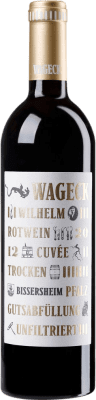 39,95 € Envoi gratuit | Vin Rouge Wageck Wilhelm Merlot Cabernet Sauvignon Cuvée Q.b.A. Pfälz Pfälz Allemagne Merlot, Cabernet Sauvignon 75 cl