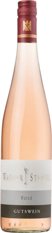 14,95 € Kostenloser Versand | Roséwein Wagner-Stempel Trocken VDP Gutswein, Rosé Q.b.A. Rheinhessen Rheinhessen Deutschland Pinot Noir — Spätburgunder, Saint Laurent Eco — Biologisch Flasche 75 cl