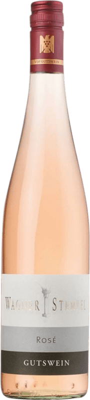 10,95 € Бесплатная доставка | Розовое вино Wagner-Stempel Rosé сухой V.D.P. Gutswein Rheinhessen Германия Pinot Black, Saint Laurent бутылка 75 cl