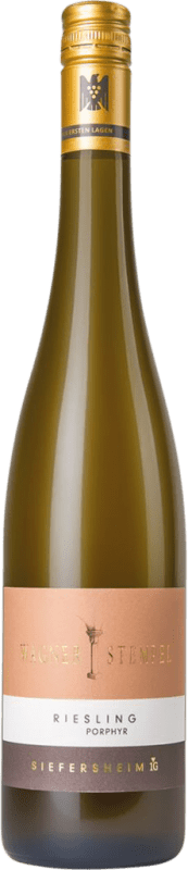 32,95 € Envío gratis | Vino Blanco Wagner-Stempel Siefersheimer Porphyr Trocken — Seco Q.b.A. Rheinhessen Rheinhessen Alemania Riesling Eco — Ecológico Botella 75 cl