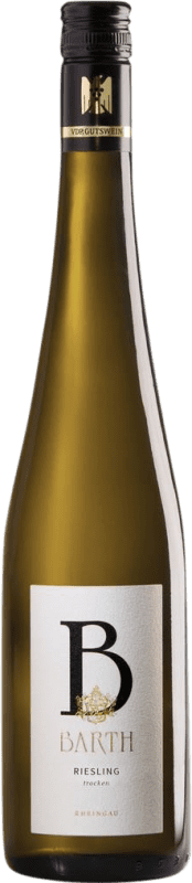 15,95 € Envio grátis | Vinho Branco Barth Trocken — Seco Q.b.A. Rheingau Rheingau Alemanha Riesling Garrafa 75 cl
