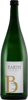 8,95 € 送料無料 | 白ワイン Barth ドライ Q.b.A. Rheingau Rheingau ドイツ Riesling ボトル 1 L