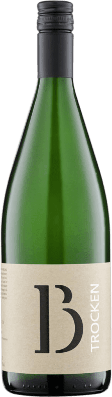 9,95 € Envio grátis | Vinho Branco Barth Trocken — Seco Q.b.A. Rheingau Rheingau Alemanha Riesling Garrafa 1 L