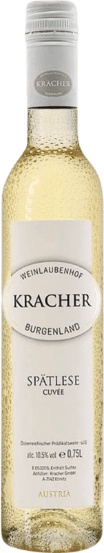 10,95 € Бесплатная доставка | Сладкое вино Kracher Cuvée Spätlese I.G. Burgenland Burgenland Австрия Muscat, Chardonnay, Welschriesling Половина бутылки 37 cl