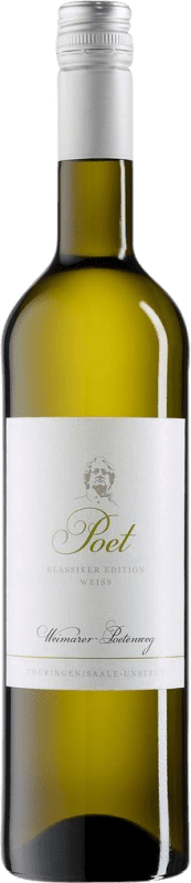 12,95 € 送料無料 | 白ワイン Werkstück Weimar Poet Weiss Saale Unstrut ドイツ Nebbiolo, Riesling, Pinot Grey, Pinot Auxerrois ボトル 75 cl